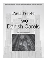 Two Danish Carols SATB choral sheet music cover